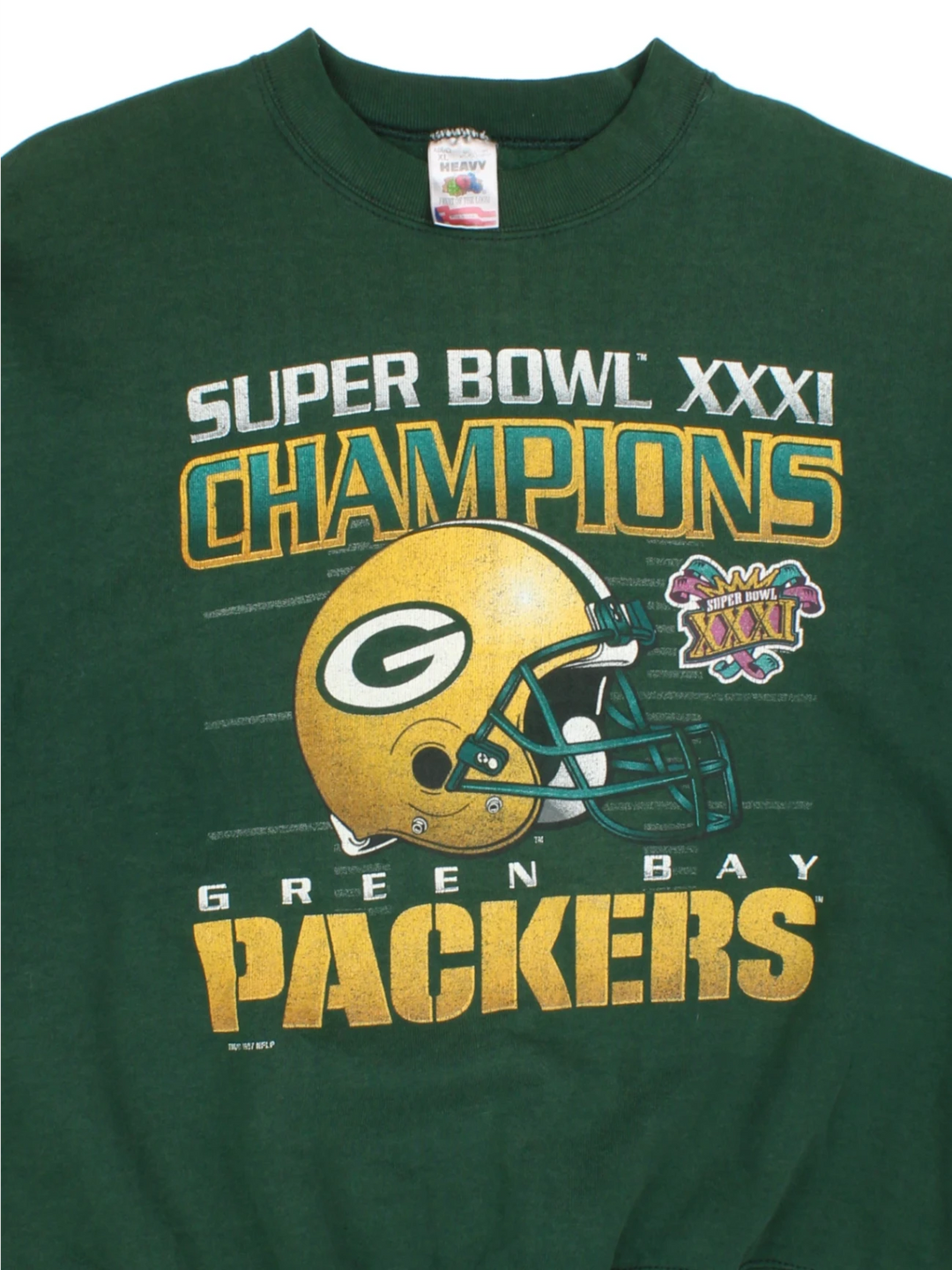 90s Green Bay Packers Super Bowl XXXI Sweatshirt (Size XL)