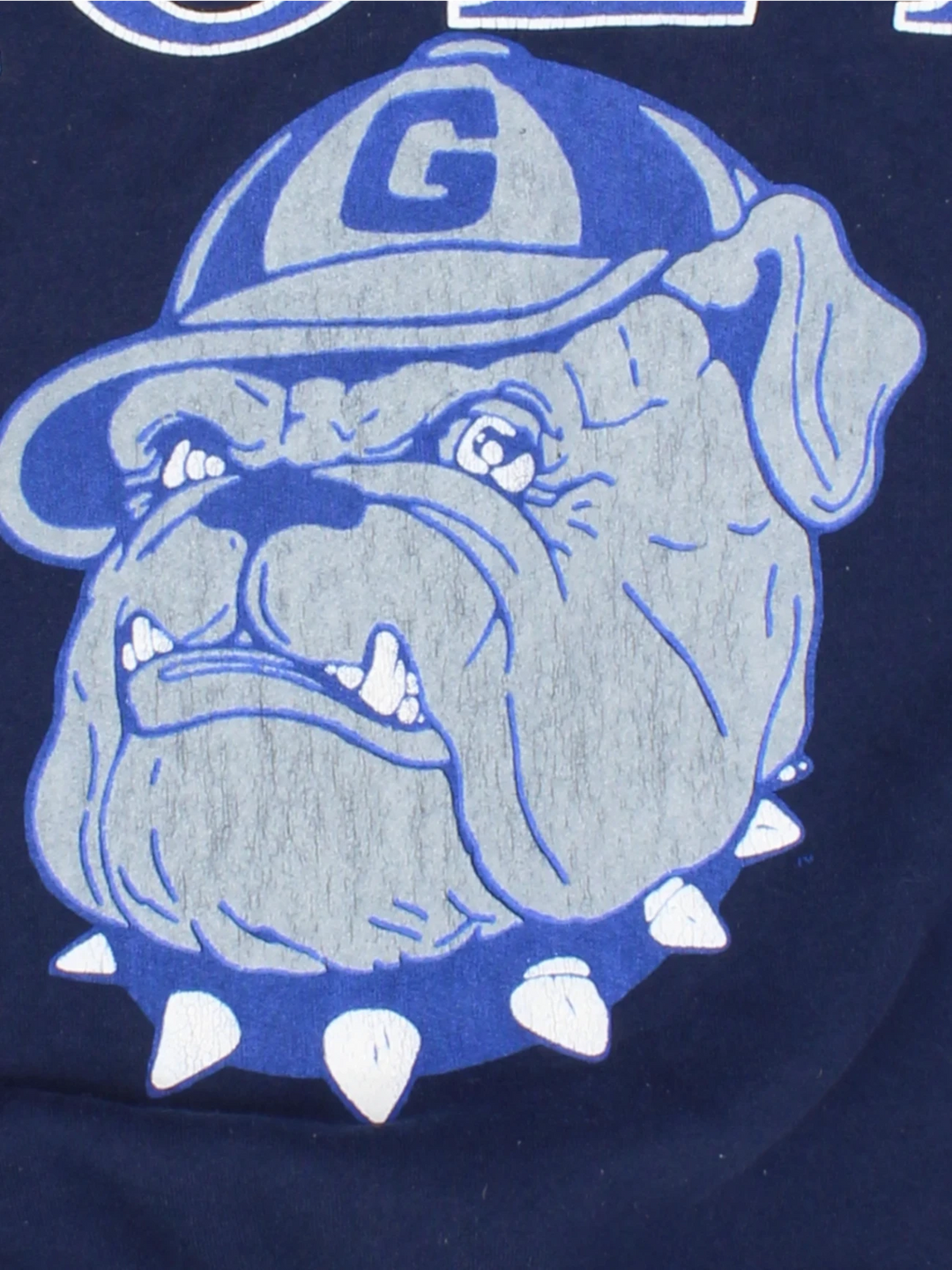 90's Georgetown University Spell Out Sweatshirt (Size XL)