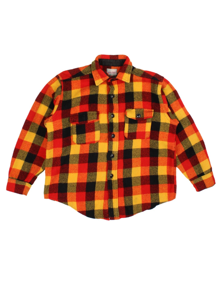 70's Milton Flannel Shirt (Size L)