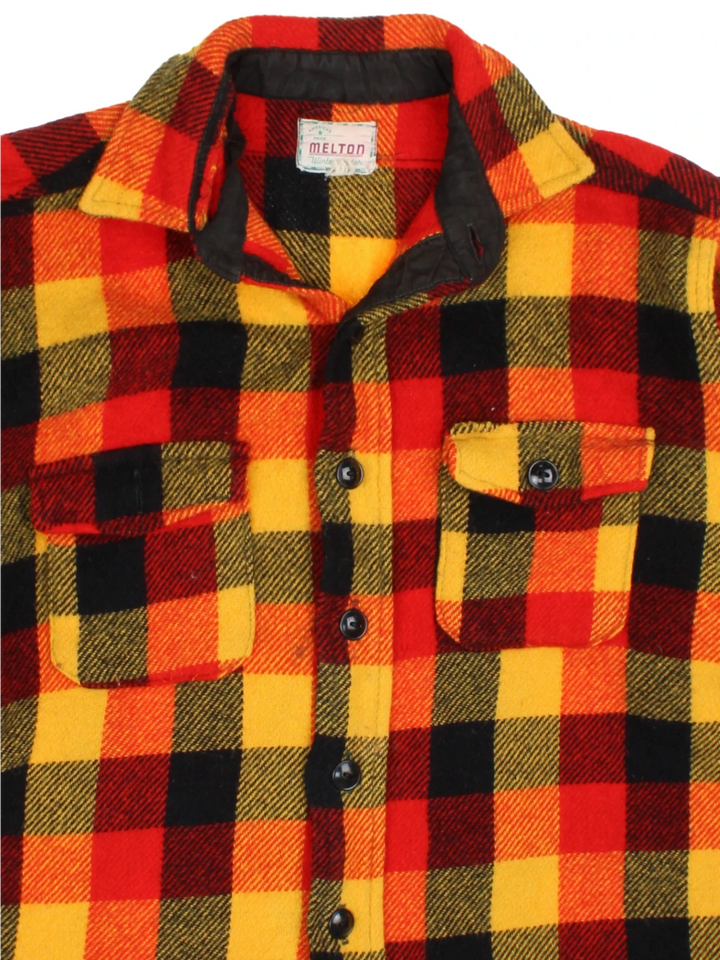 70's Milton Flannel Shirt (Size L)