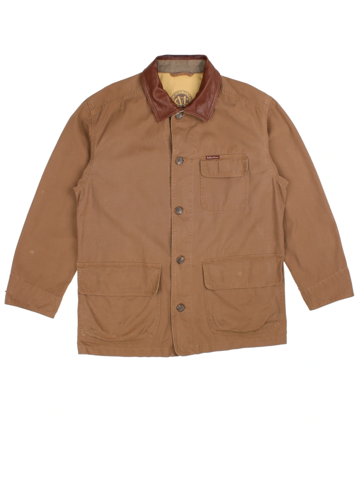 90s Marlboro Classics Waxed Cotton Jacket (Size L)