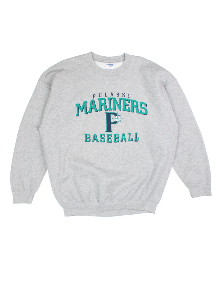 90's Gildan Pulaski Mariners Baseball Sweatshirt (Size XL)