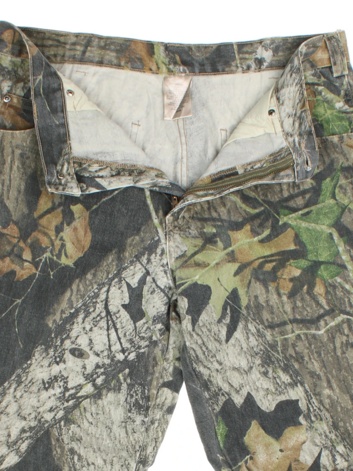 Field Staff Forest Camo Trousers (Size L)