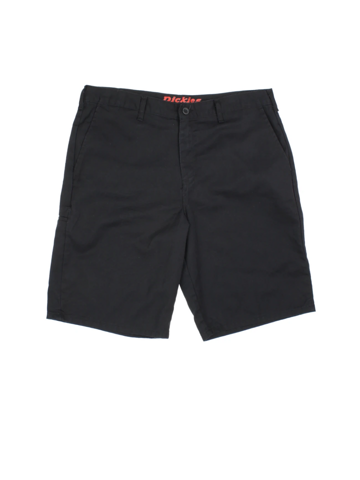 Dickies Black Cotton Workwear Shorts(Size XL)