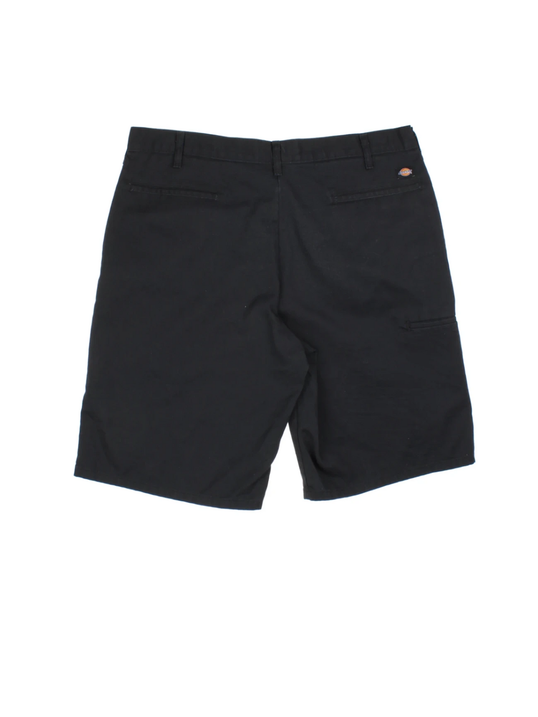Dickies Black Cotton Workwear Shorts(Size XL)