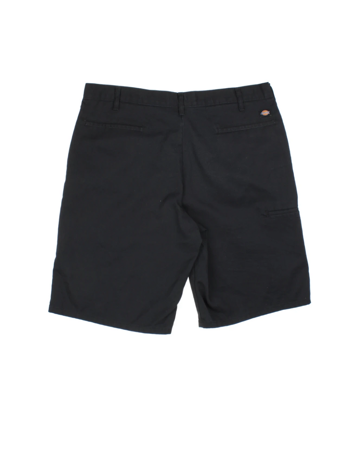 Dickies Black Cotton Workwear Shorts(Size XL)