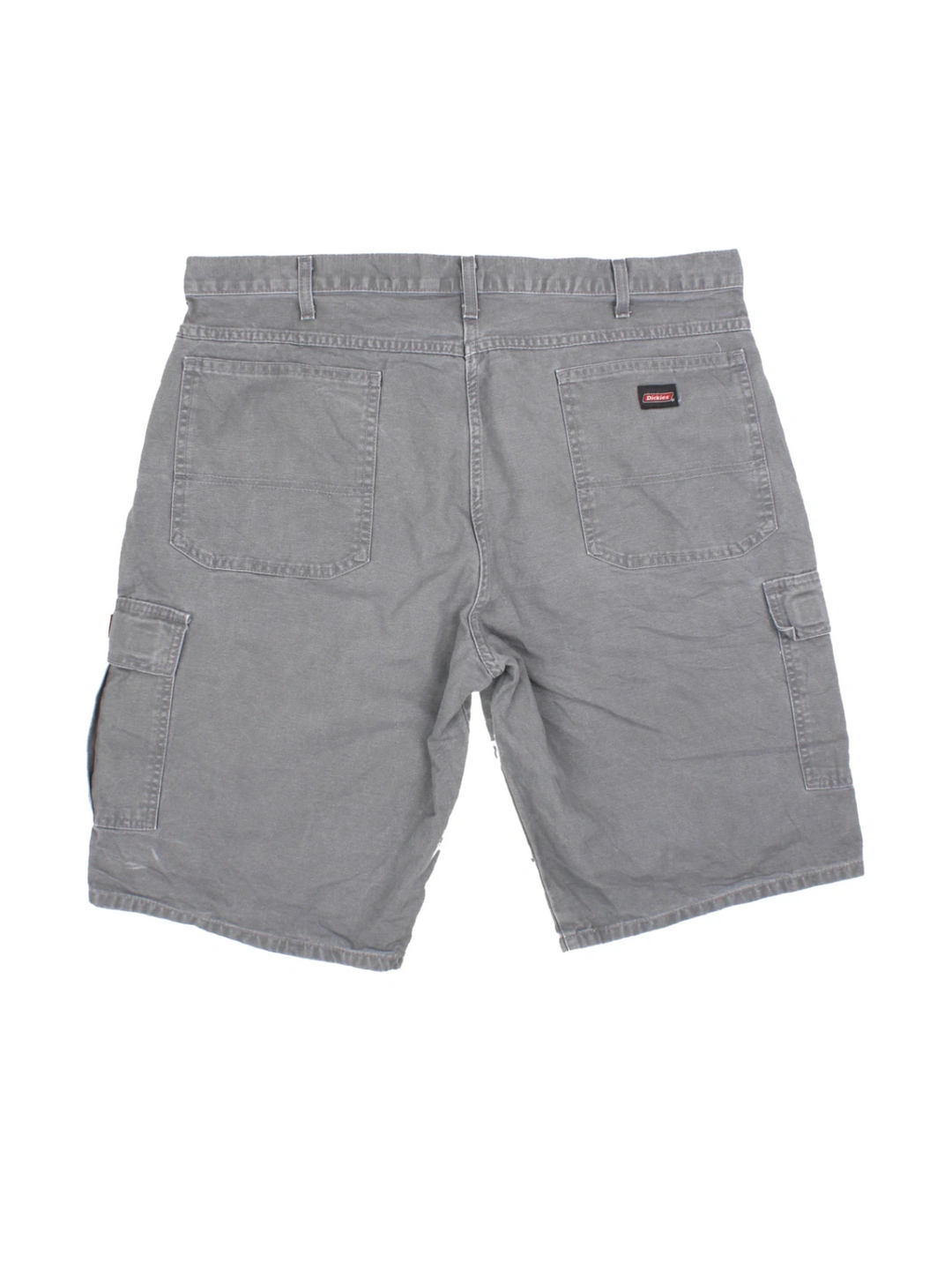 Dickies Grey Cotton Cargo Shorts (Size XL)