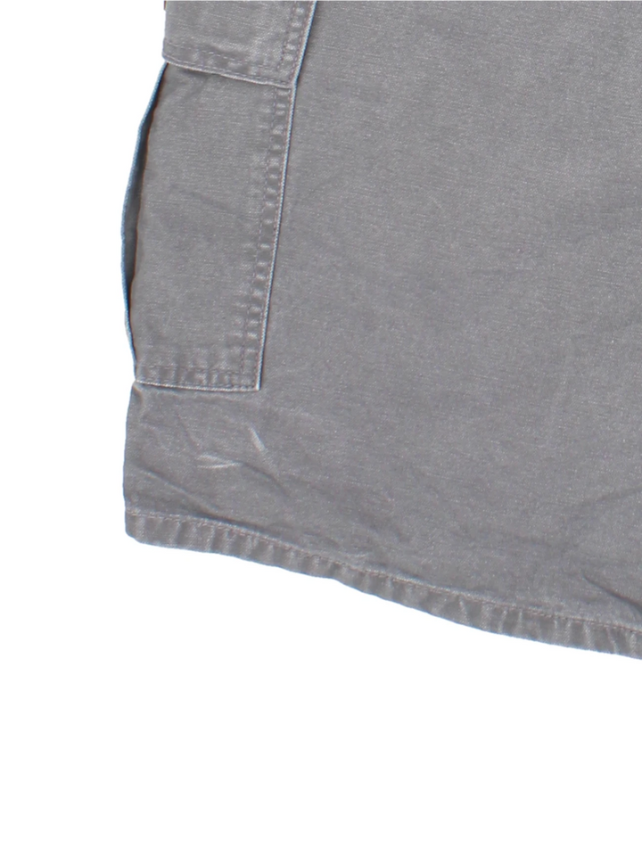Dickies Grey Cotton Cargo Shorts (Size XL)