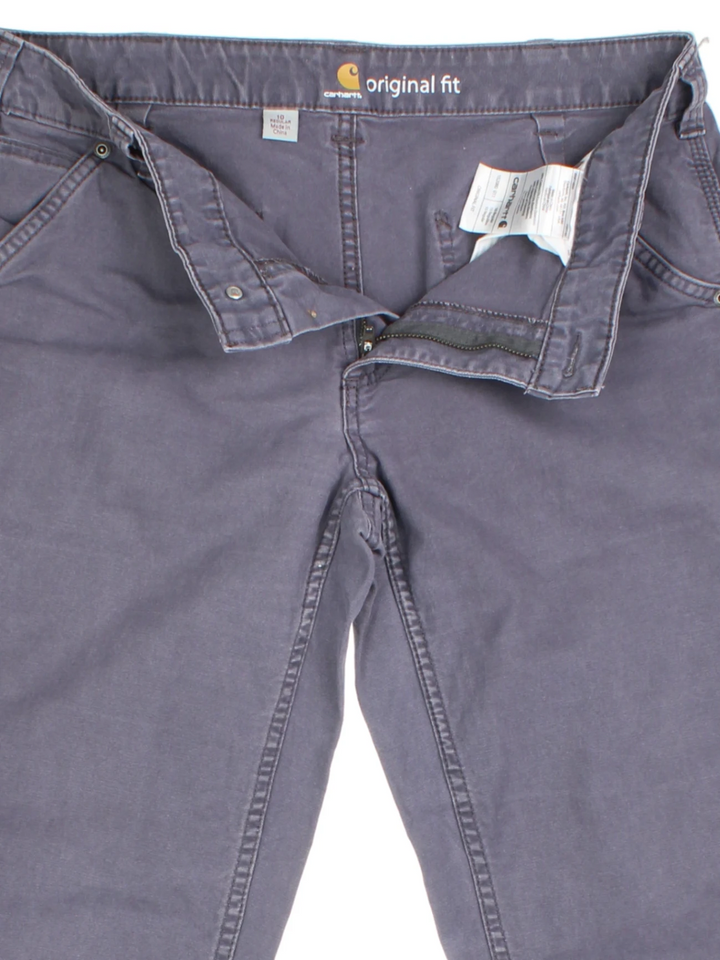 Carhartt Original Fit Grey Workwear Trousers (Size S)