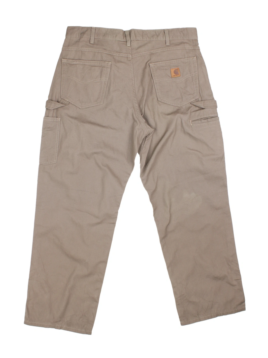 Carhartt Tan Cotton Workwear Trousers (Size XXL)