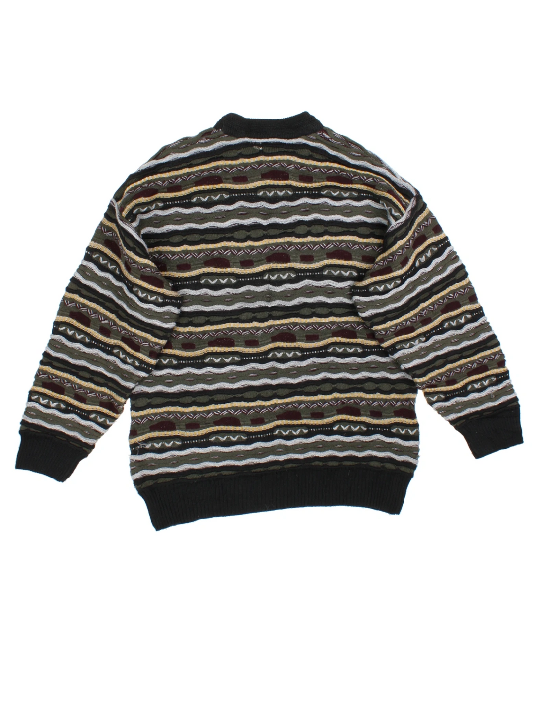 Far Horizons Australia Patterned Wool Jumper (Size L)