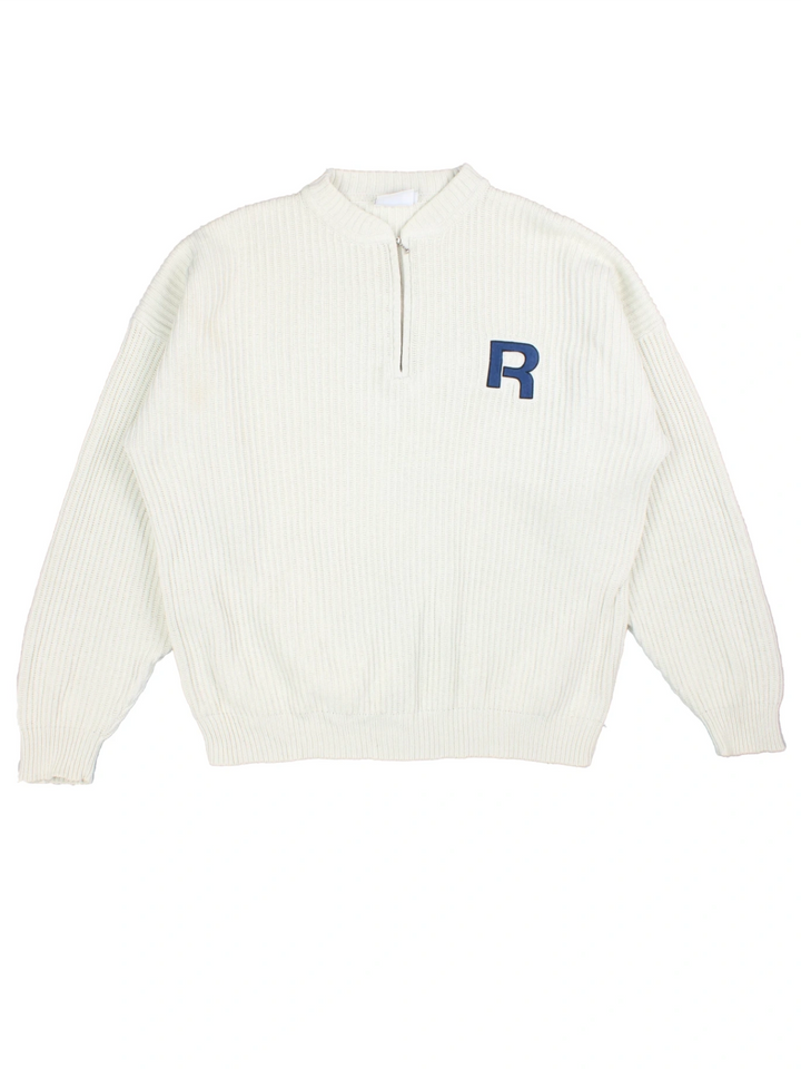 90s Reebok Knit Sweater (Size XL)