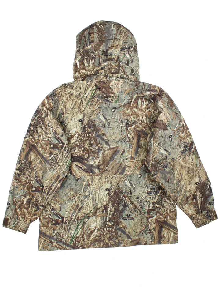 Cabela's Outdoor Camouflage Hooded Jacket (Size XL)