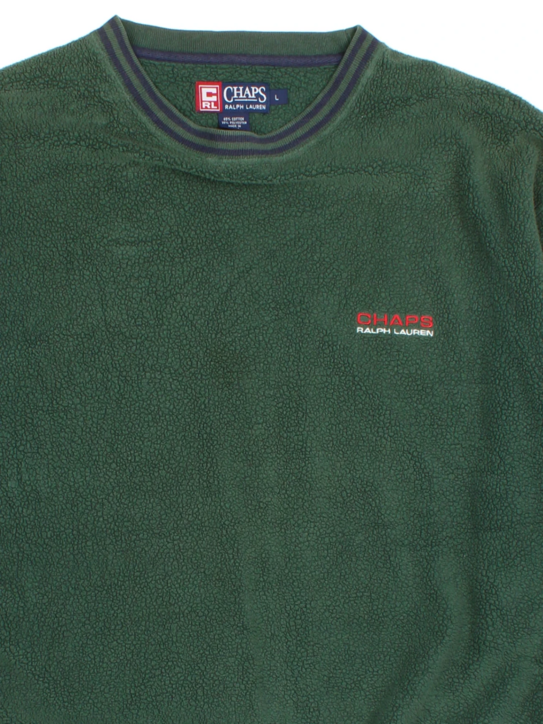 Chaps Ralph Lauren Crew Neck Fleece (Size XL)