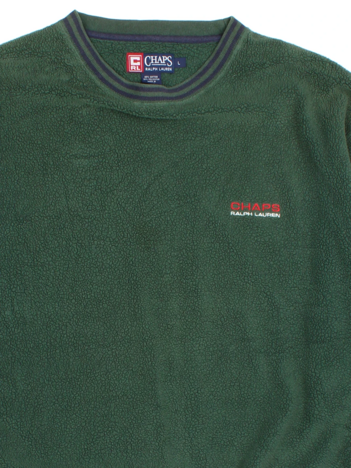 Chaps Ralph Lauren Crew Neck Fleece (Size XL)