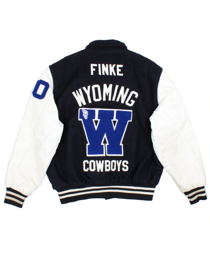 80's University of Wyoming Varsity Jacket (Size XL)
