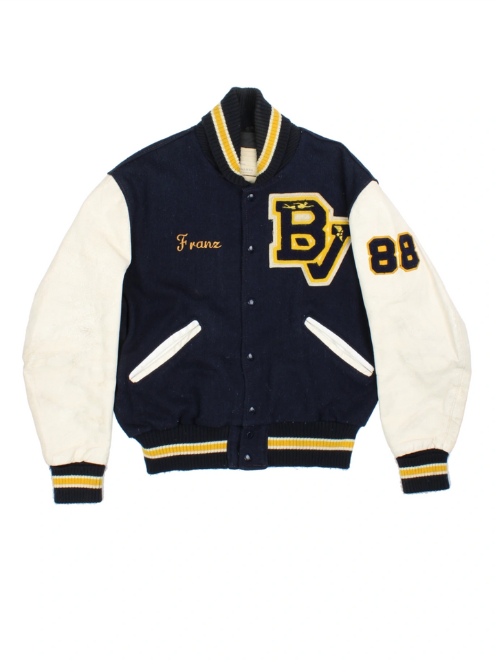 70's Hudson Bay High School Varsity Jacket (Size L)