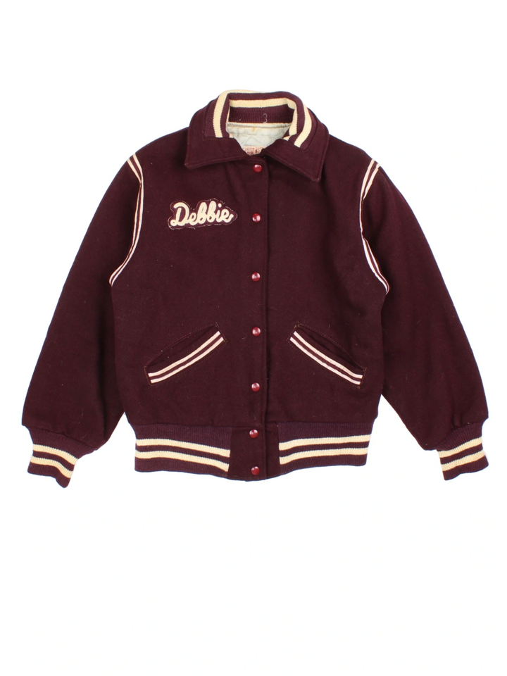 80's Ripon Debbie Letterman Jacket (Size M)