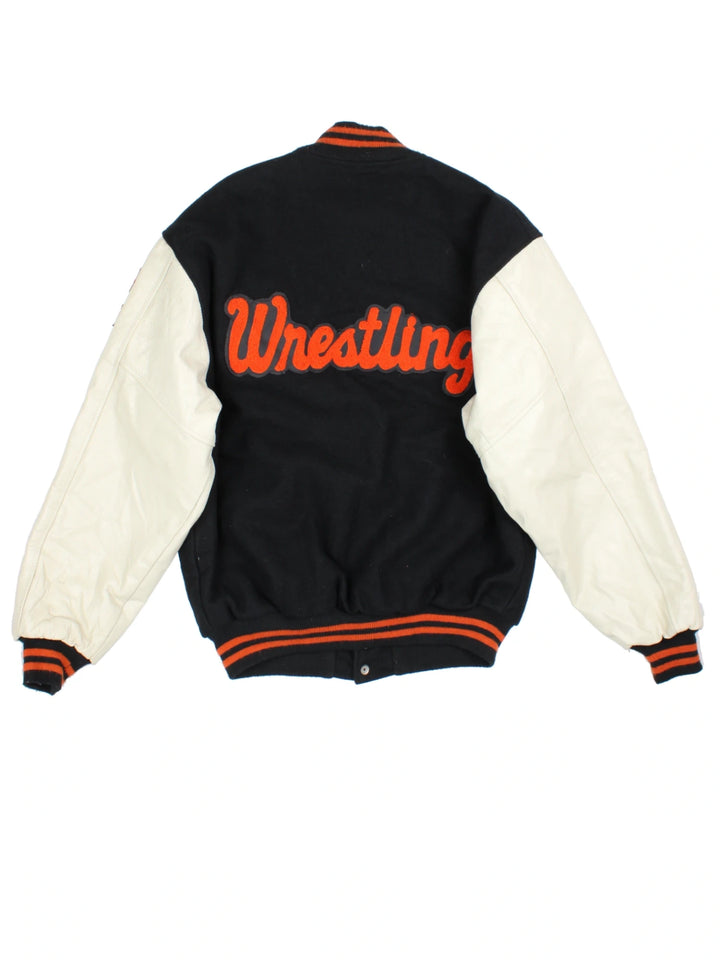 80's Indians R Letterman Varsity Jacket (Size L)