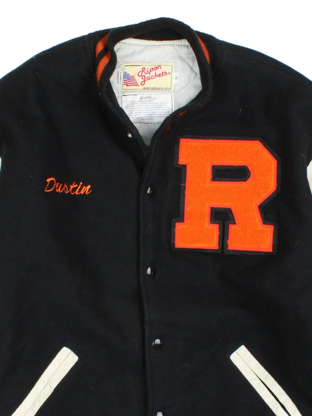 80's Indians R Letterman Varsity Jacket (Size L)