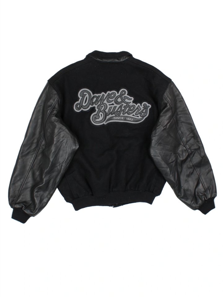 90's Dave & Buster's Varsity Jacket (Size XL)