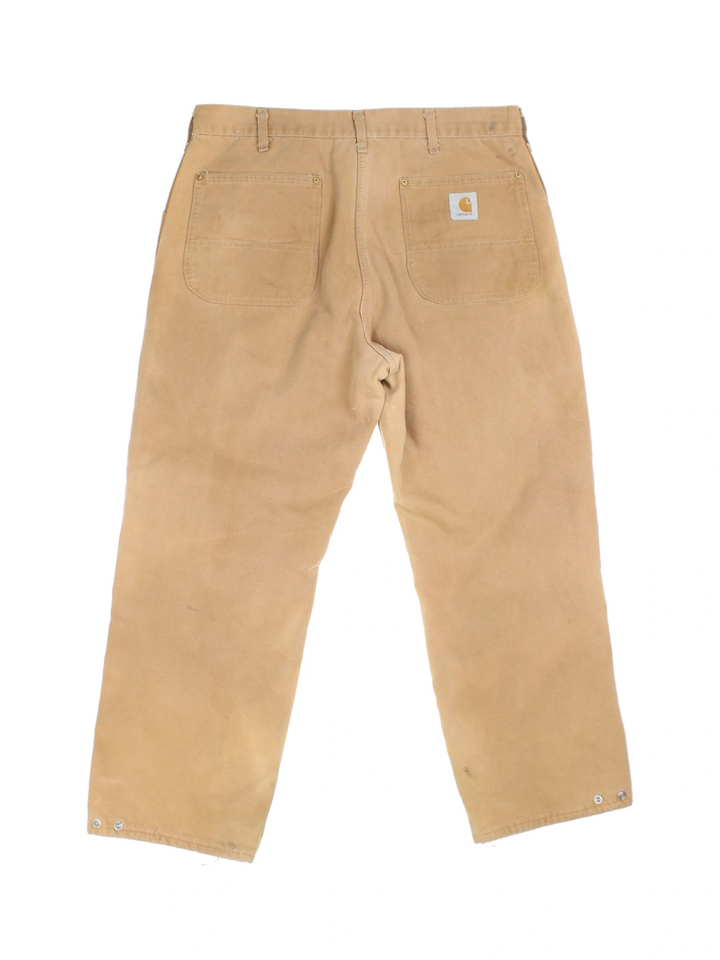Carhartt Lined Carpenter Trousers (Size XL)