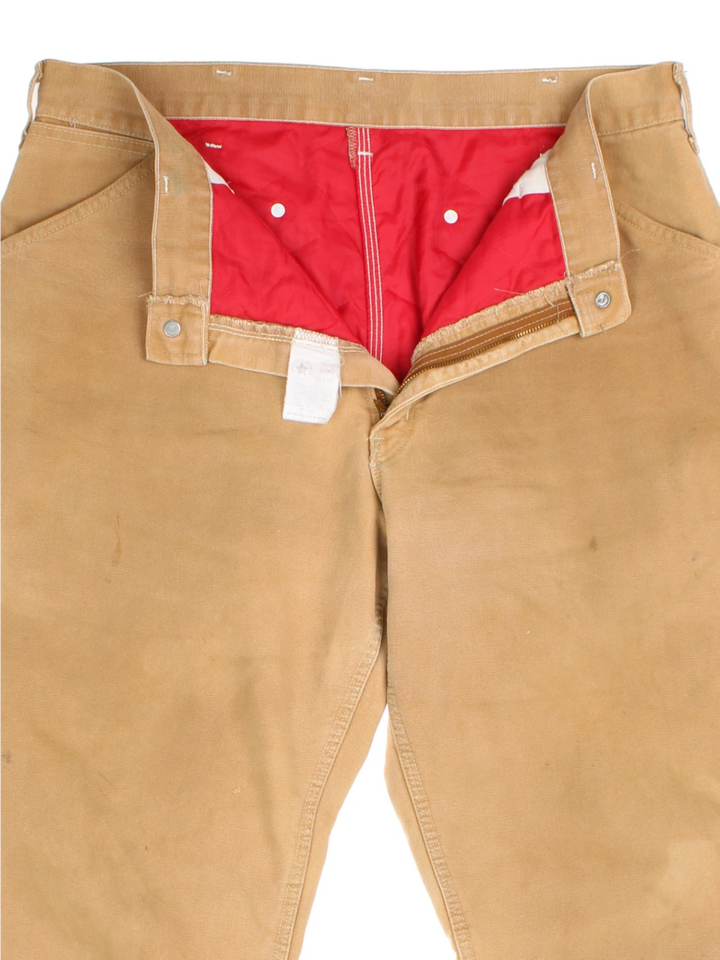 Carhartt Lined Carpenter Trousers (Size XL)