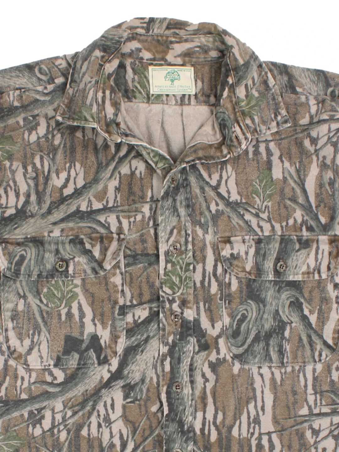 Mossy Oak Camo Shirt (Size XL)