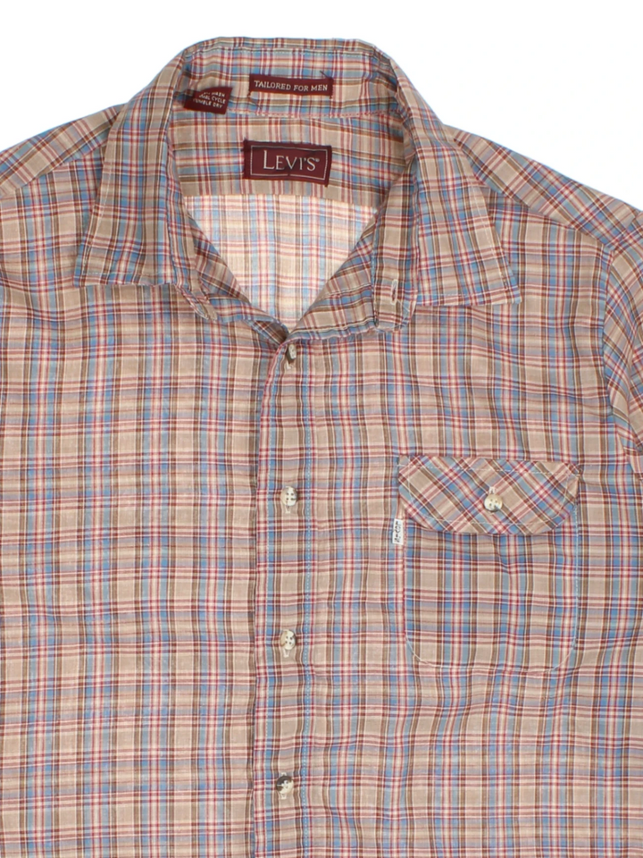 80's Levi Strauss Western Shirt (Size L)