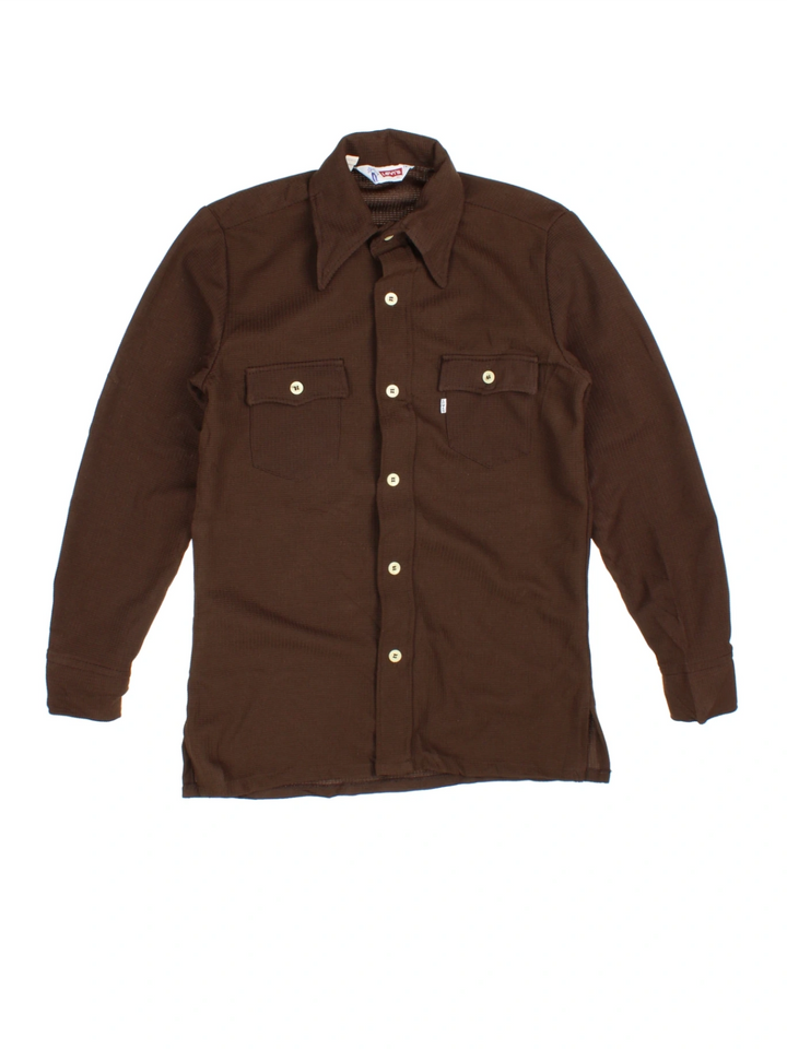 70's Levi's Barstow Western Shirt (Size XXS)