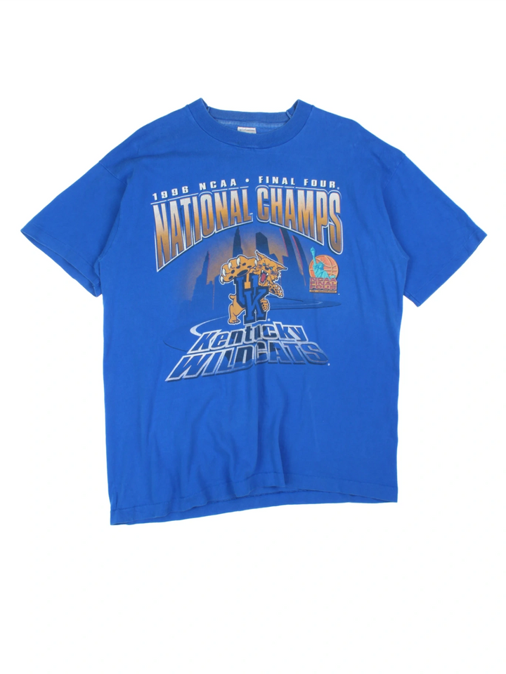 96 Kentucky Wildcats NCAA Basketball Championship T-Shirt (Size M)