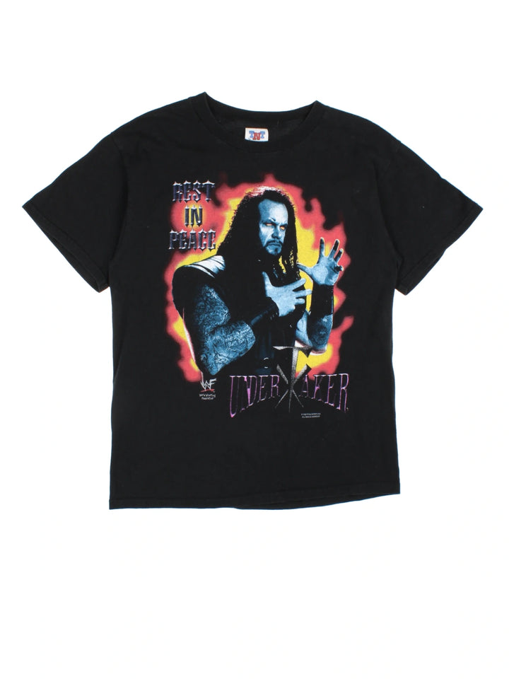 98 WWF The Undertaker "Rest In Peace" T-Shirt (Size S)