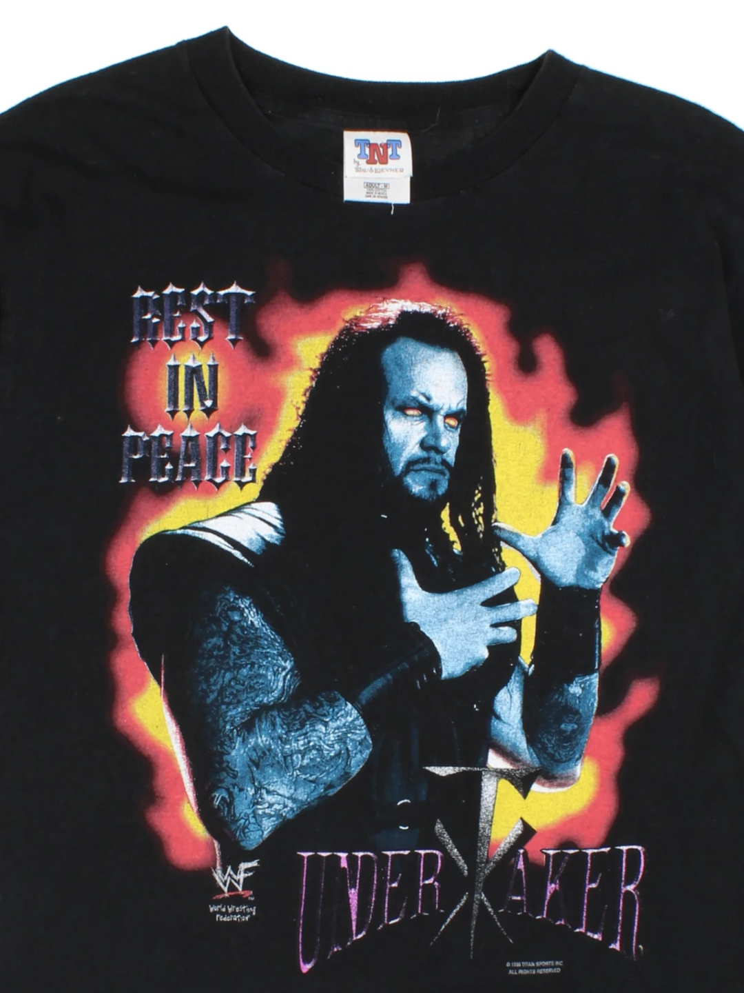 98 WWF The Undertaker "Rest In Peace" T-Shirt (Size S)