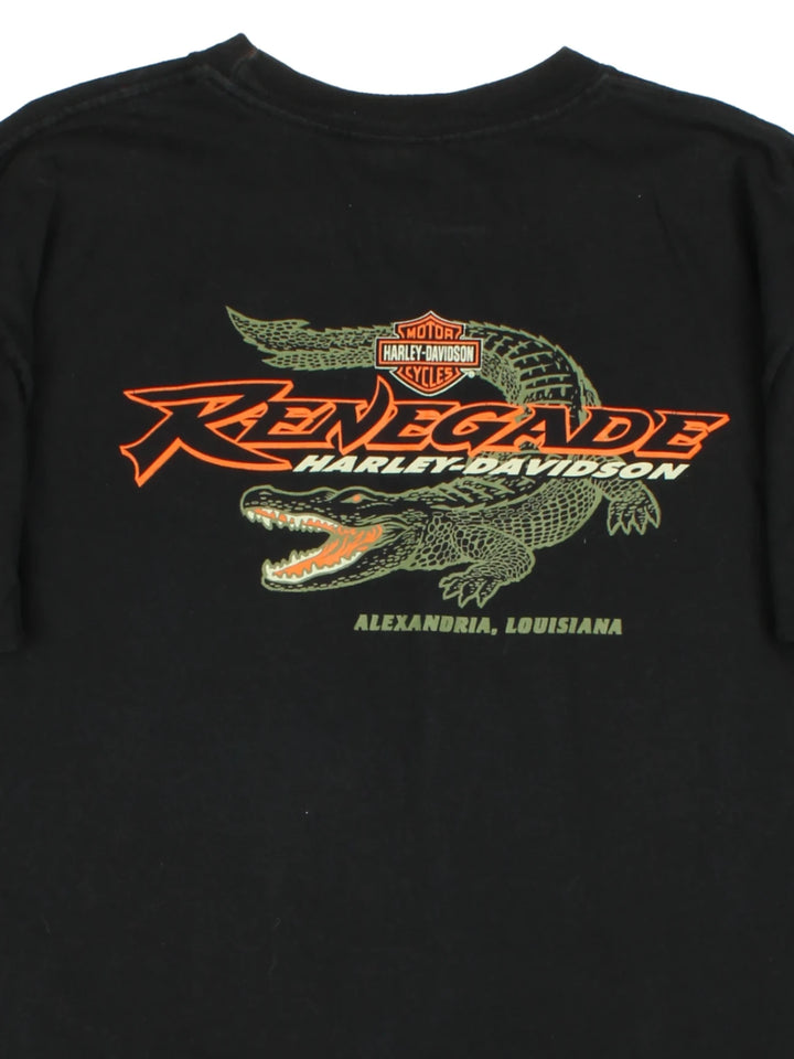 00's Harley-Davidson Louisiana T-Shirt (Size M)