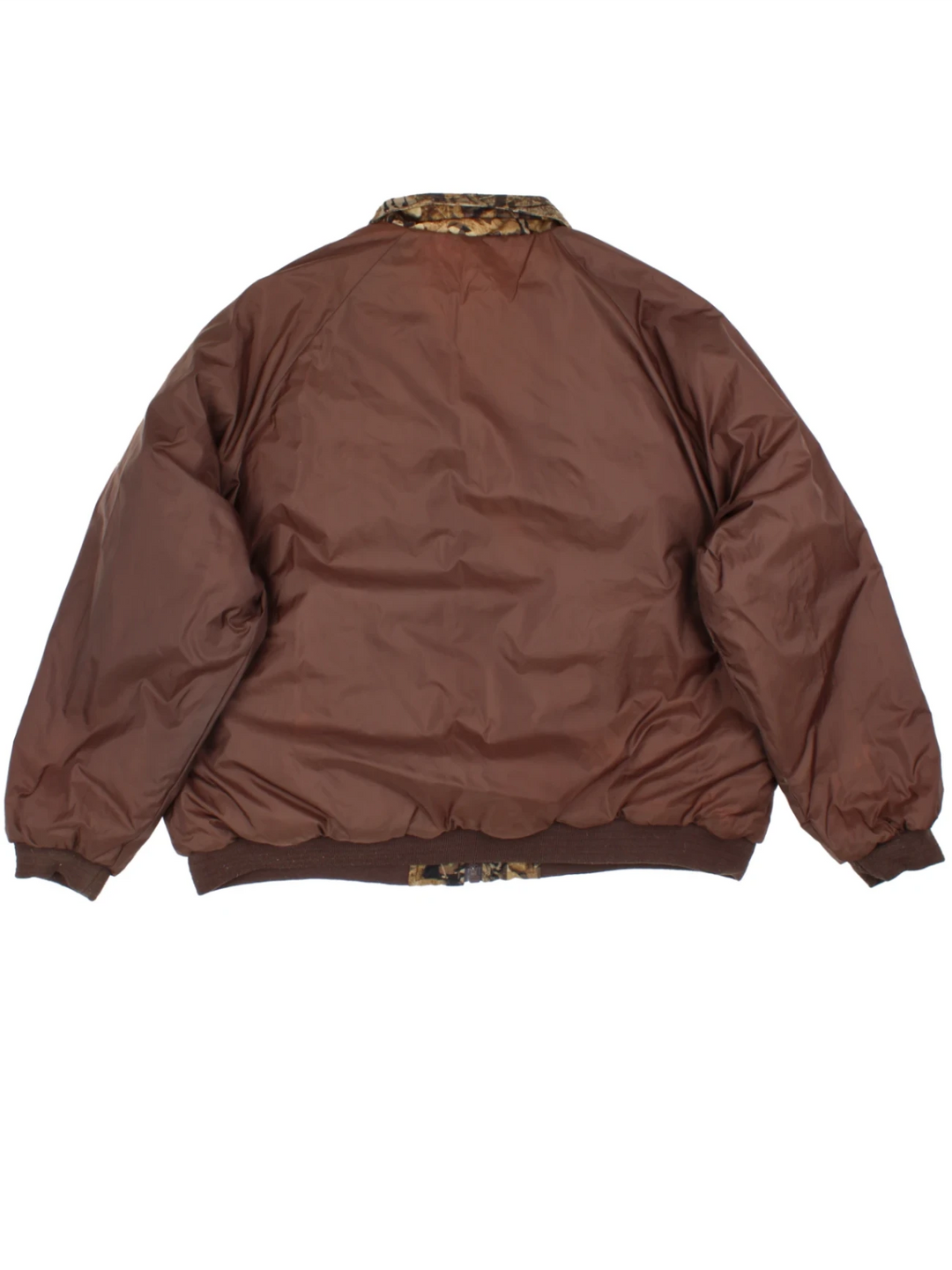 Mossy Oak Forest Floor Camouflage Reversible Bomber Jacket (Size XXXL)