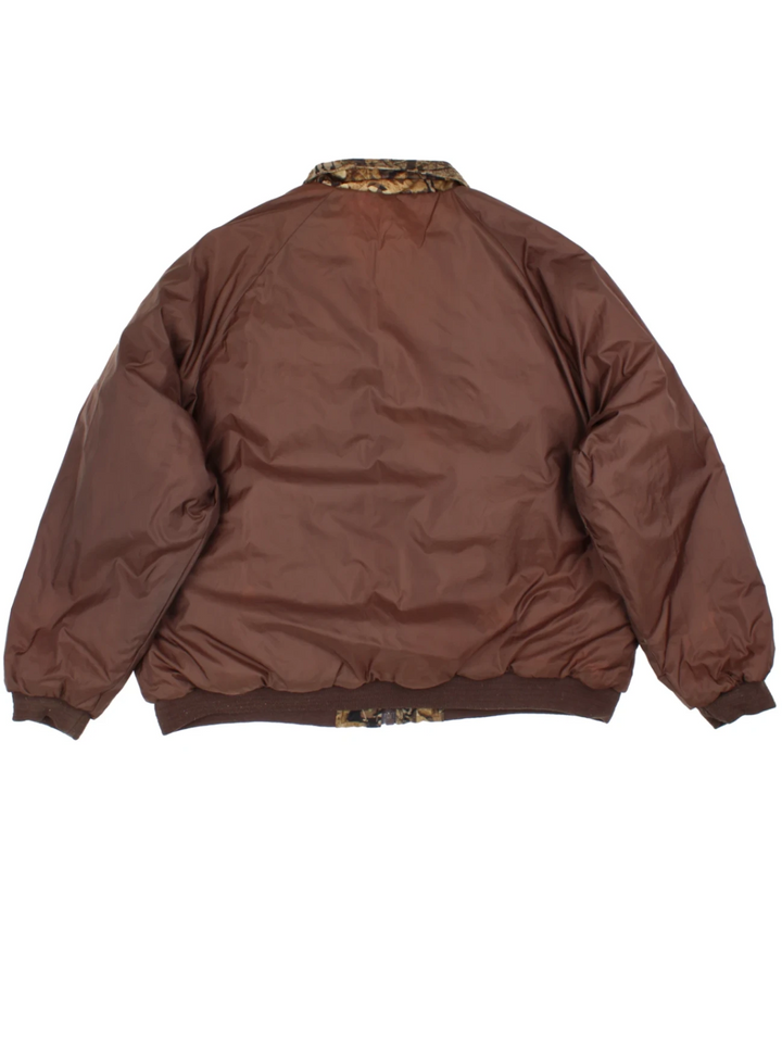 Mossy Oak Forest Floor Camouflage Reversible Bomber Jacket (Size XXXL)