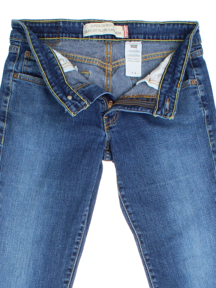 Levi Strauss Super Low Bootcut Jeans (Size M)