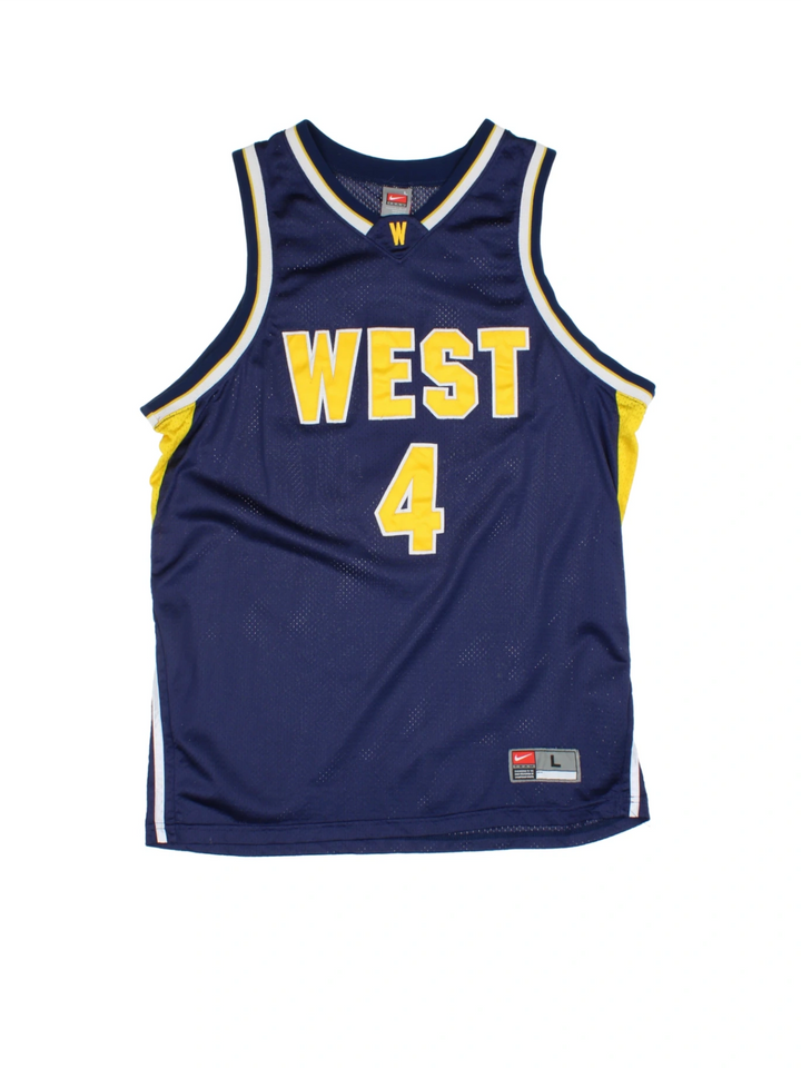 Nike WEST 4 Basketball Jersey (Size M)