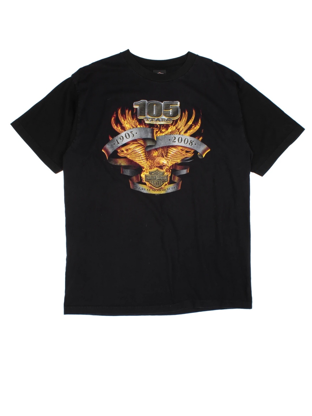 Harley-Davidson 105th Anniversary Daytona Beach Graphic T-Shirt (Size L)