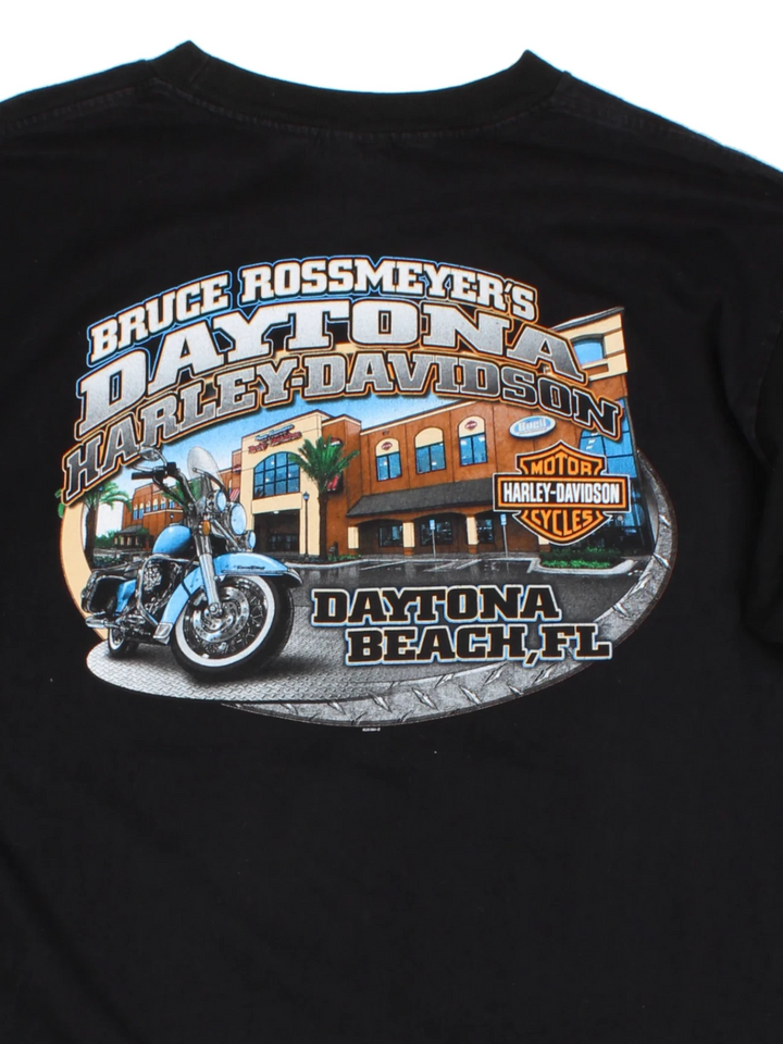 Harley-Davidson 105th Anniversary Daytona Beach Graphic T-Shirt (Size L)