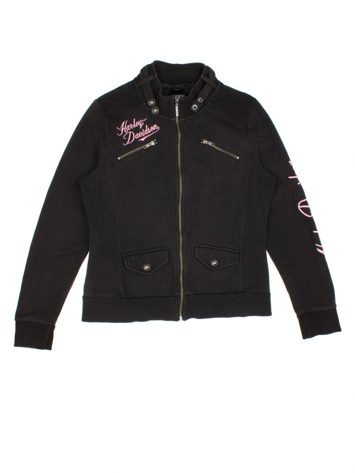 Harley-Davidson Zip UP Biker Sweat (Size M)