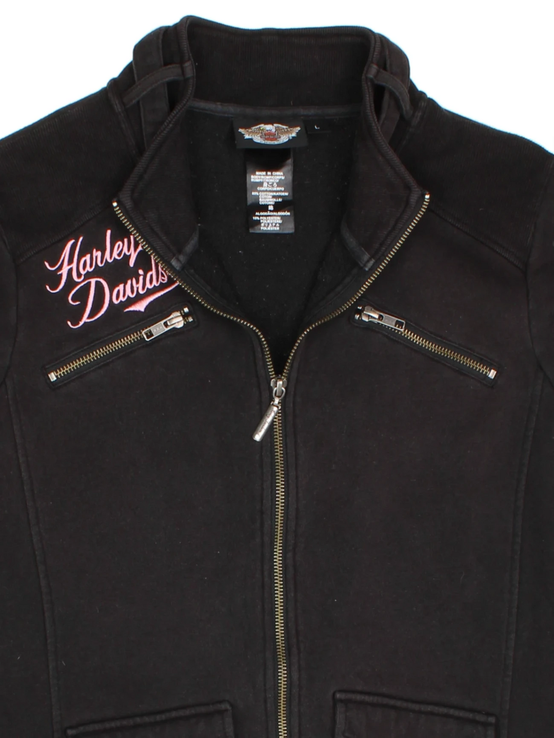 Harley-Davidson Zip UP Biker Sweat (Size M)