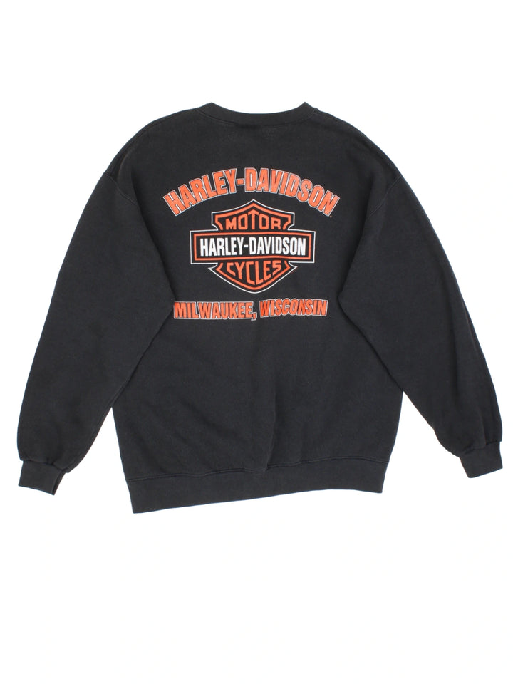 2002 Harley-Davidson Roadhouse Sweatshirt (Size L)