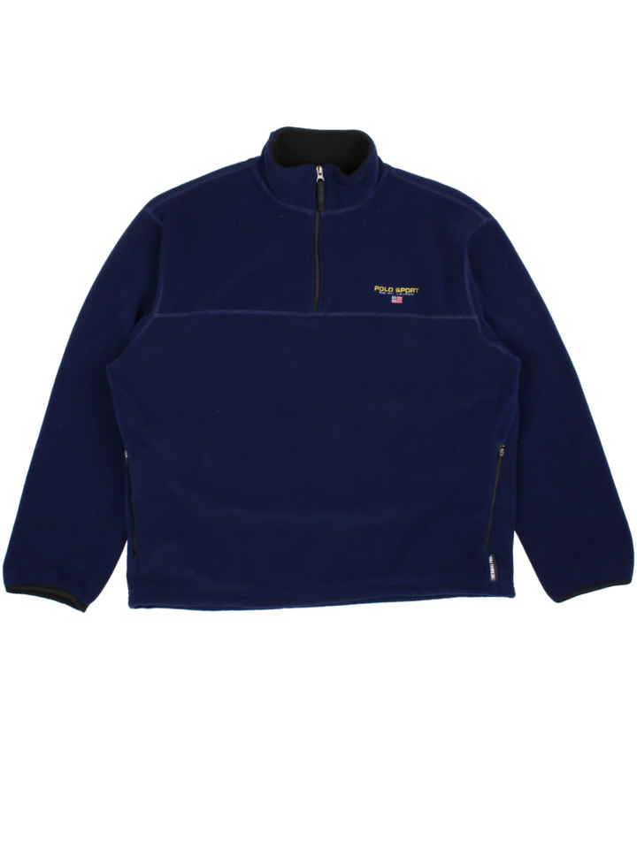 Ralph Lauren 1/4 Zip Fleece (Size XL) - VintageFolk