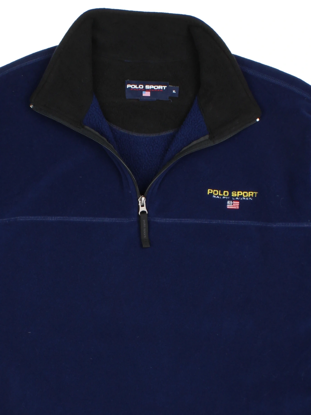 Ralph Lauren 1/4 Zip Fleece (Size XL) - VintageFolk