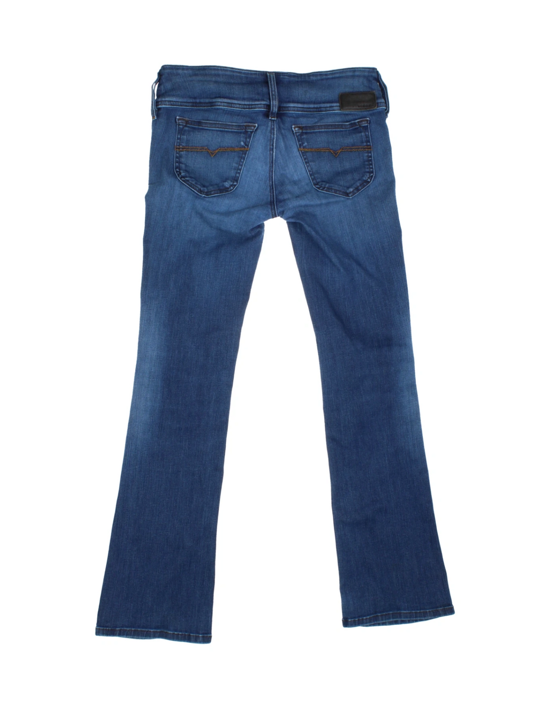 Y2K Low Rise Flared Diesel Jeans (Size M)