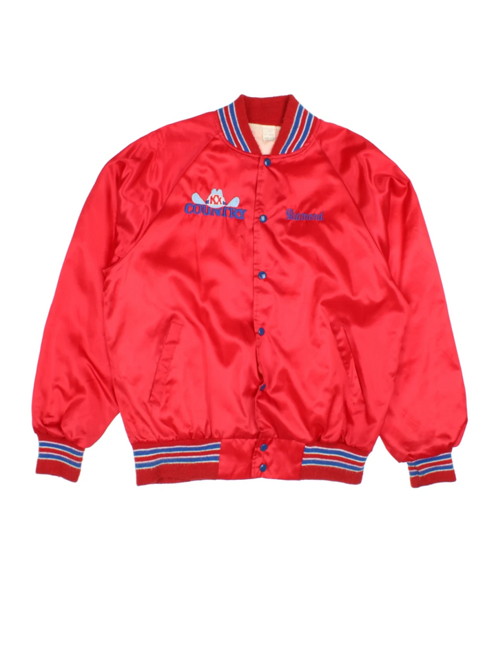 80's Country Radio Varsity Jacket (Size L)