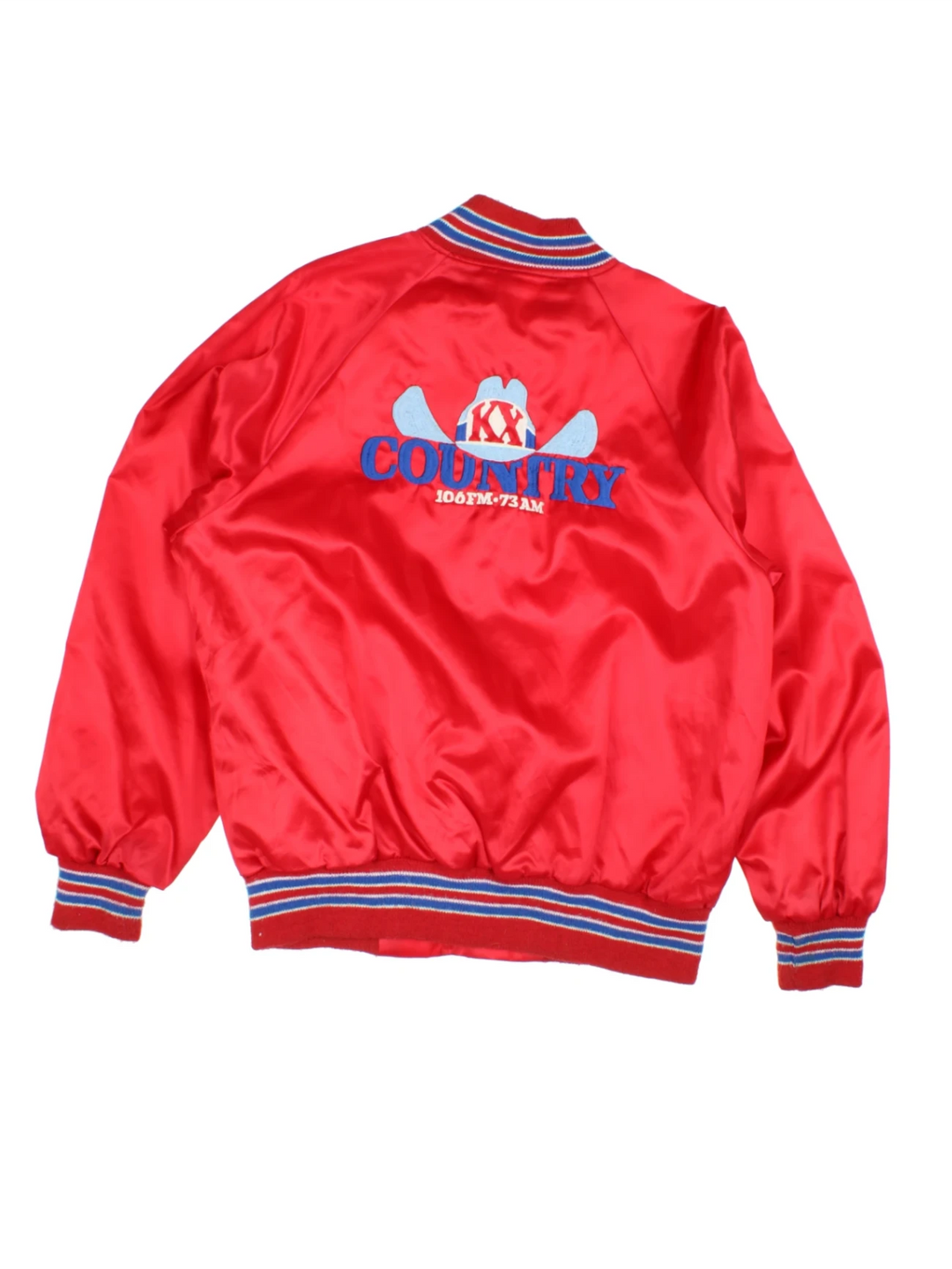 80's Country Radio Varsity Jacket (Size L)