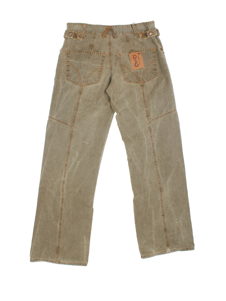 Y2K Dolce & Gabbana Trousers (Size XL)