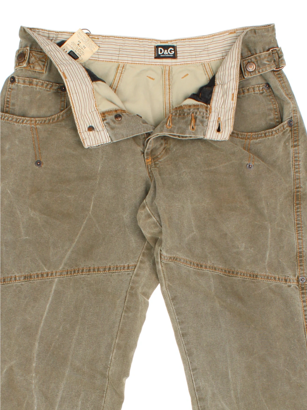 Y2K Dolce & Gabbana Trousers (Size XL)